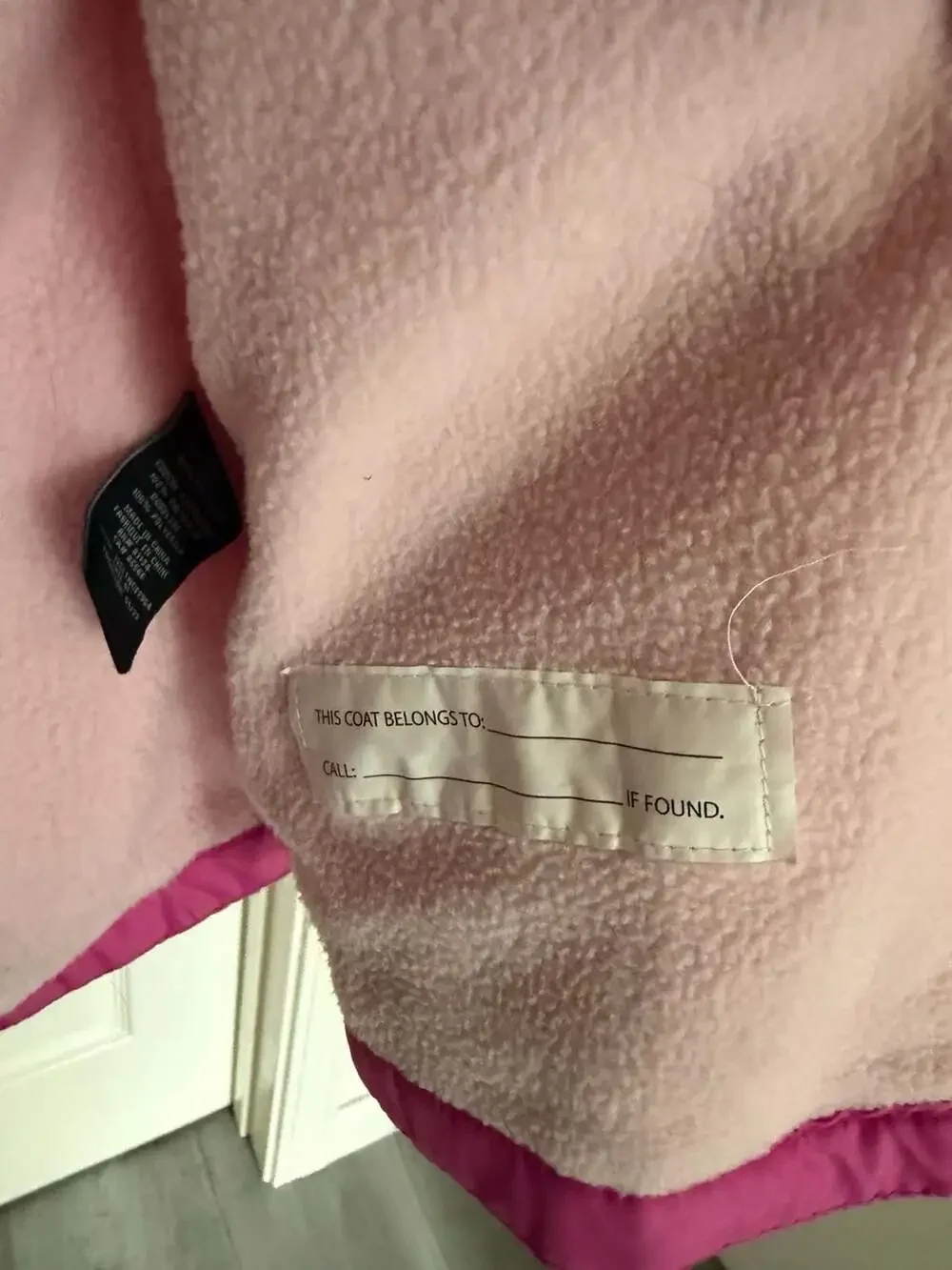 Whales Tail Outerwear Pink Hooded Jacket Size 14